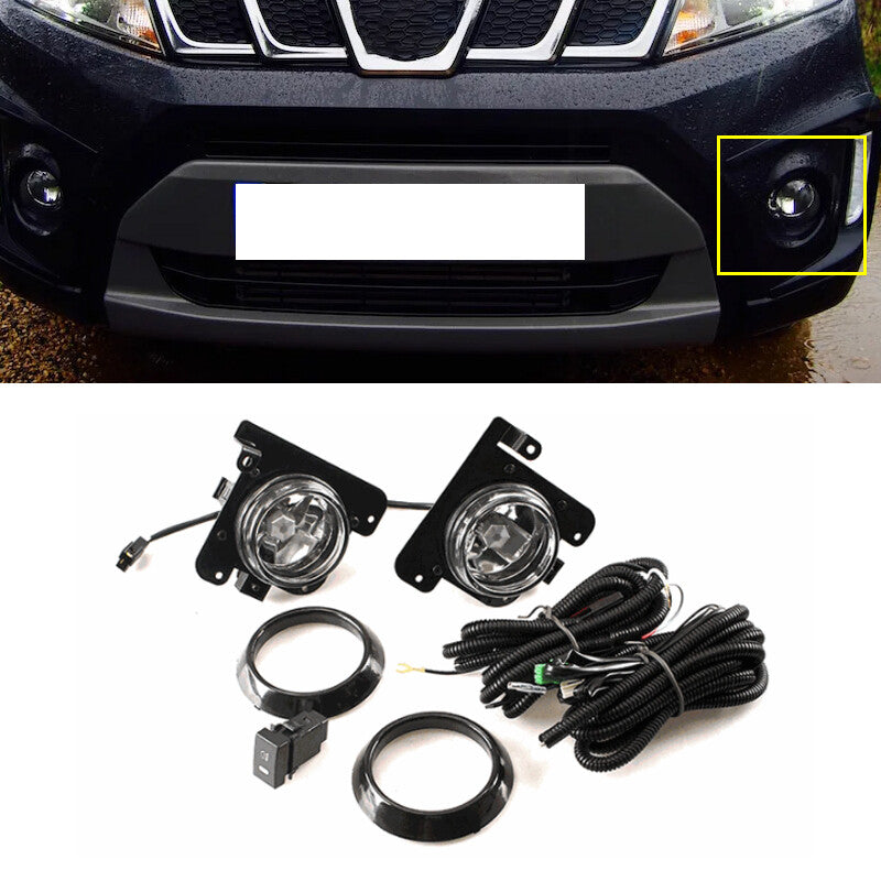 One set of front fog lights and daytime running lights suitable for Suzuki Vitra/VITARA 1998-2007