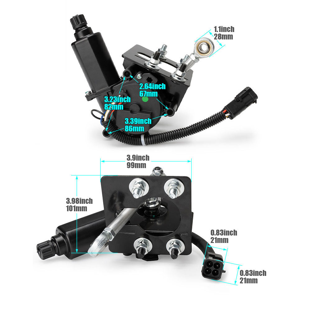 1X For C3 for Corvette 1968-1982 Electric Headlight Motor Conversion Kit Assembly