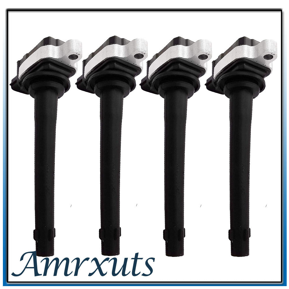 4 Ignition Coils for Sentra 2.0L 2007-2012 and Tiida 1.8L 2007-2017 UF591- n