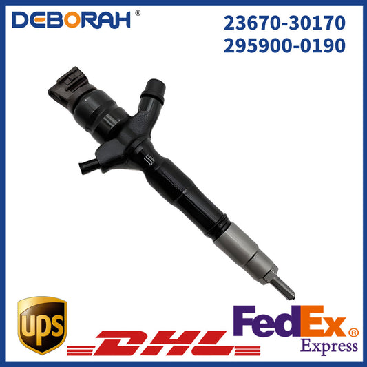 Common Rail Fuel Injector 23670-30170 295900-0190 Injector Nozzle for Toyota