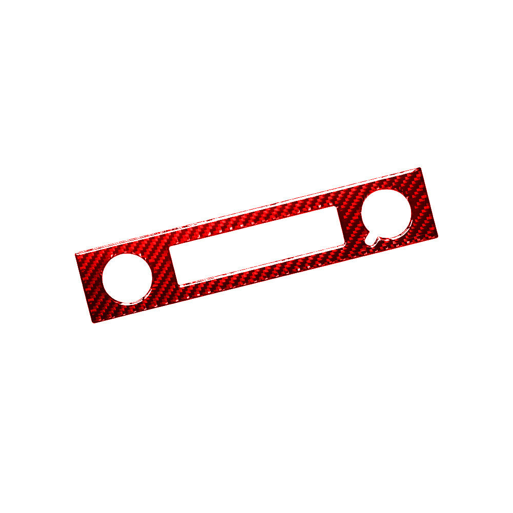 Red Carbon Fiber Power Outlet / Cigarette Lighter for Jeep for Wrangler 07-10 Type A