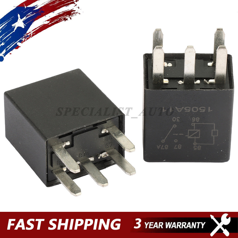 2x 12V 35A High Current Multi-Purpose Micro Relays Fit GM G8V-RH-1C7T-R-DC12 Q