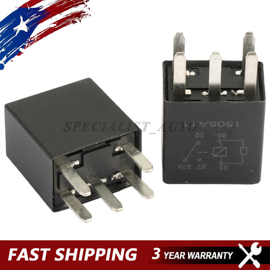 2x 12V 35A High Current Multi-Purpose Micro Relays Fit GM G8V-RH-1C7T-R-DC12 Q