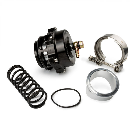11919-10634 Black Q Series 50mm Blow Off Valve BOV (Ver. 2) Set For TIAL Flange