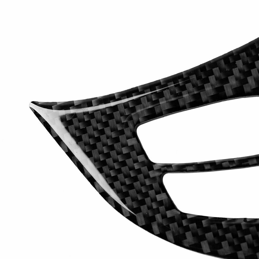 Carbon fiber steering wheel switch button decorative protective cover suitable for BMW X5 E70 2008-13
