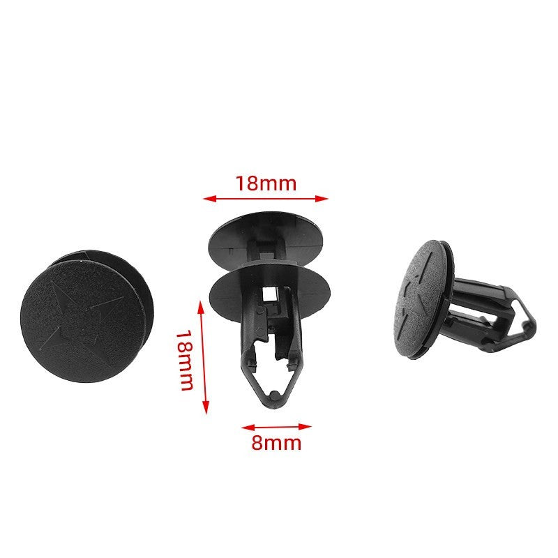 10 Pcs for Tesla Model Y Bumper Fender Liner Splash Plate Fixing Clip Fastener Q