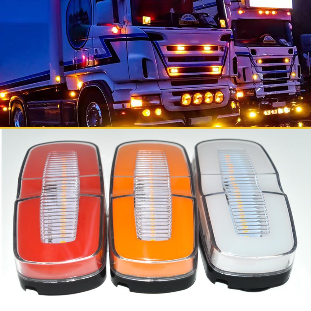 Marker Light Suitable For 12/24V Vehicles Including Trucks Trailers Vans Buses