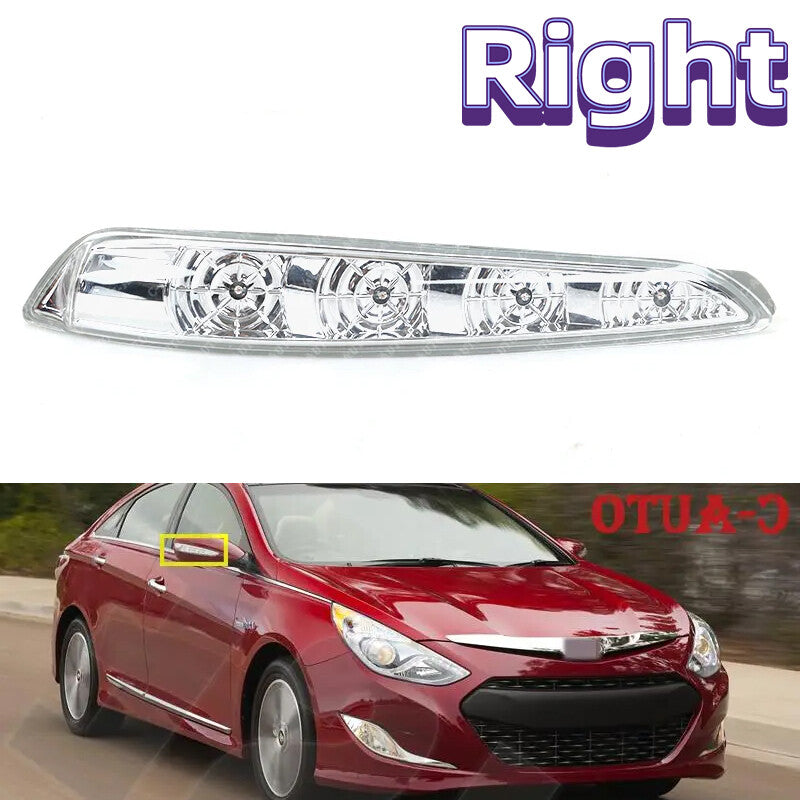 Right Rear View turn signal light Side Mirror Light for Hyundai Sonata 8 2010-14