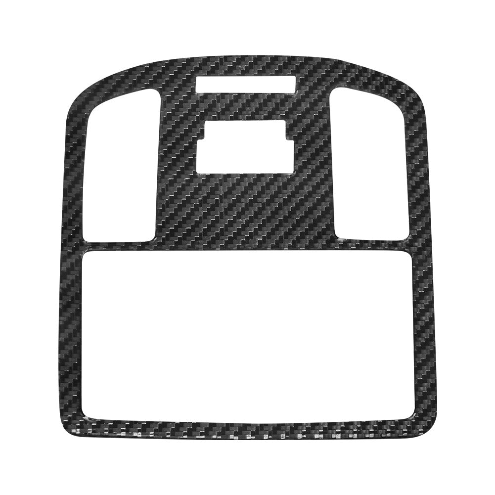 Carbon Fiber Interior Overhead Console Frame Cover Trim for Toyota Hilux