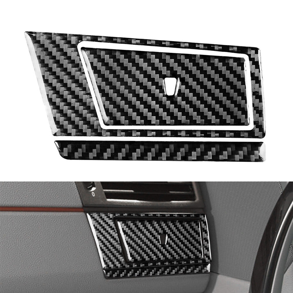 LHD Carbon Fiber Passenger Side Dashboard Glove Box Panel Cover Trim for BMW X3