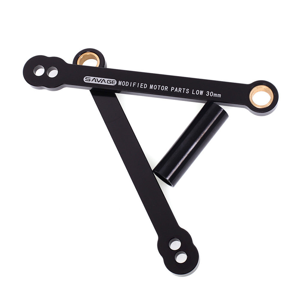 For 2003-2007 for Honda CBR 600RR 1000RR Rear 1 / 3 Black Lowering Links Drop Kit Q