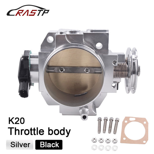70MM Bolton Throttle Body Silver For DC5 EP3 FG FA K-Series K20 Swap Q