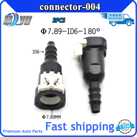 Fuel line fittings for automotive parts suitable for 7.89 mm 7.89 8x6 ID6 5/16 cars 2p Q