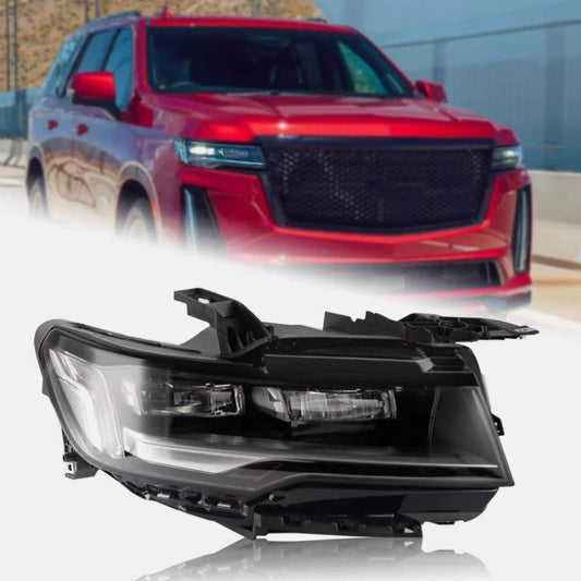Full LED headlights for Cadillac for Escalade 2021-2024 US right-hand passenger vehicles.