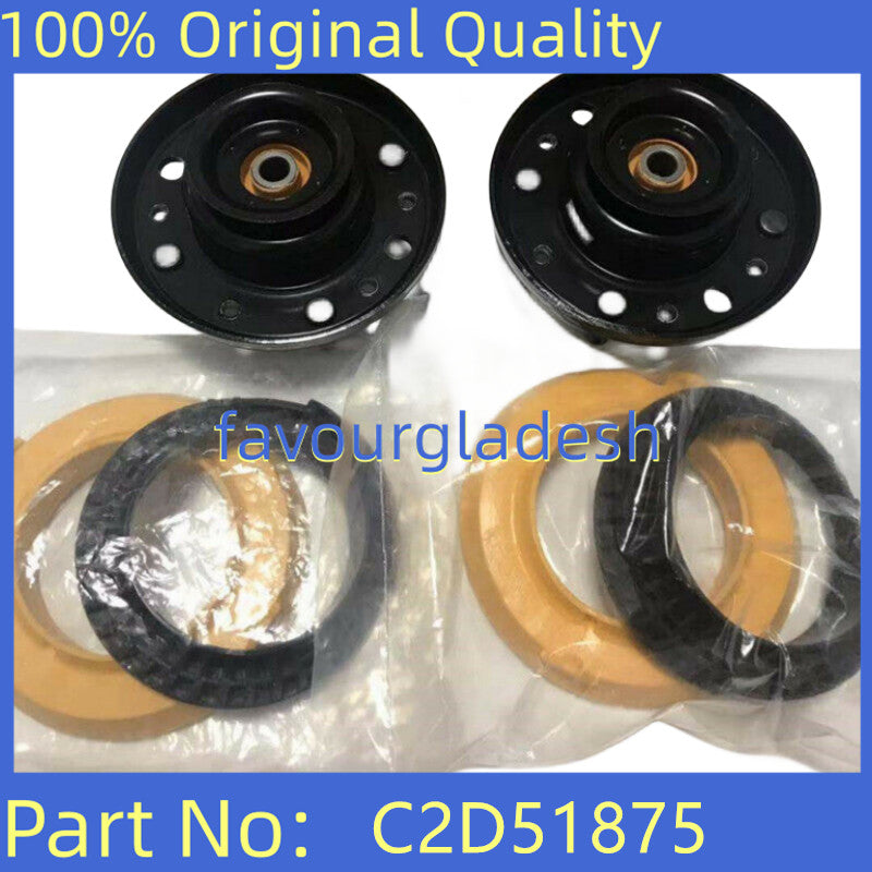 Front Strut Shock Mounts C2D Spring for Seat SET for Jaguar XJ XJR C2D51875