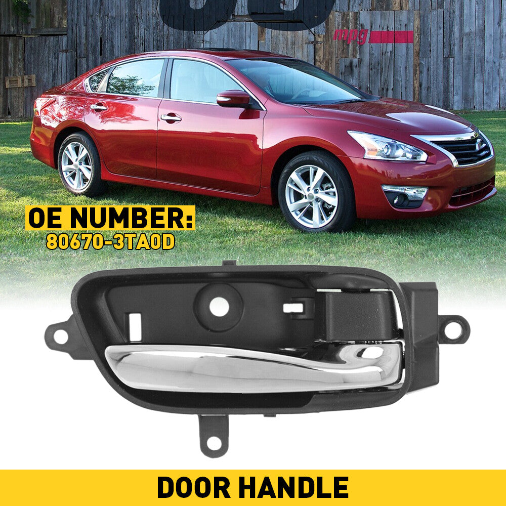 Interior Door Handle Right Side Suitable for 13 - 18 for Altima Pathfinder Titan- v