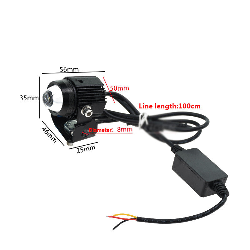 2-Pack Motorcycle All-Terrain Vehicle UTV LED Headlights and Driving Fog Lights n