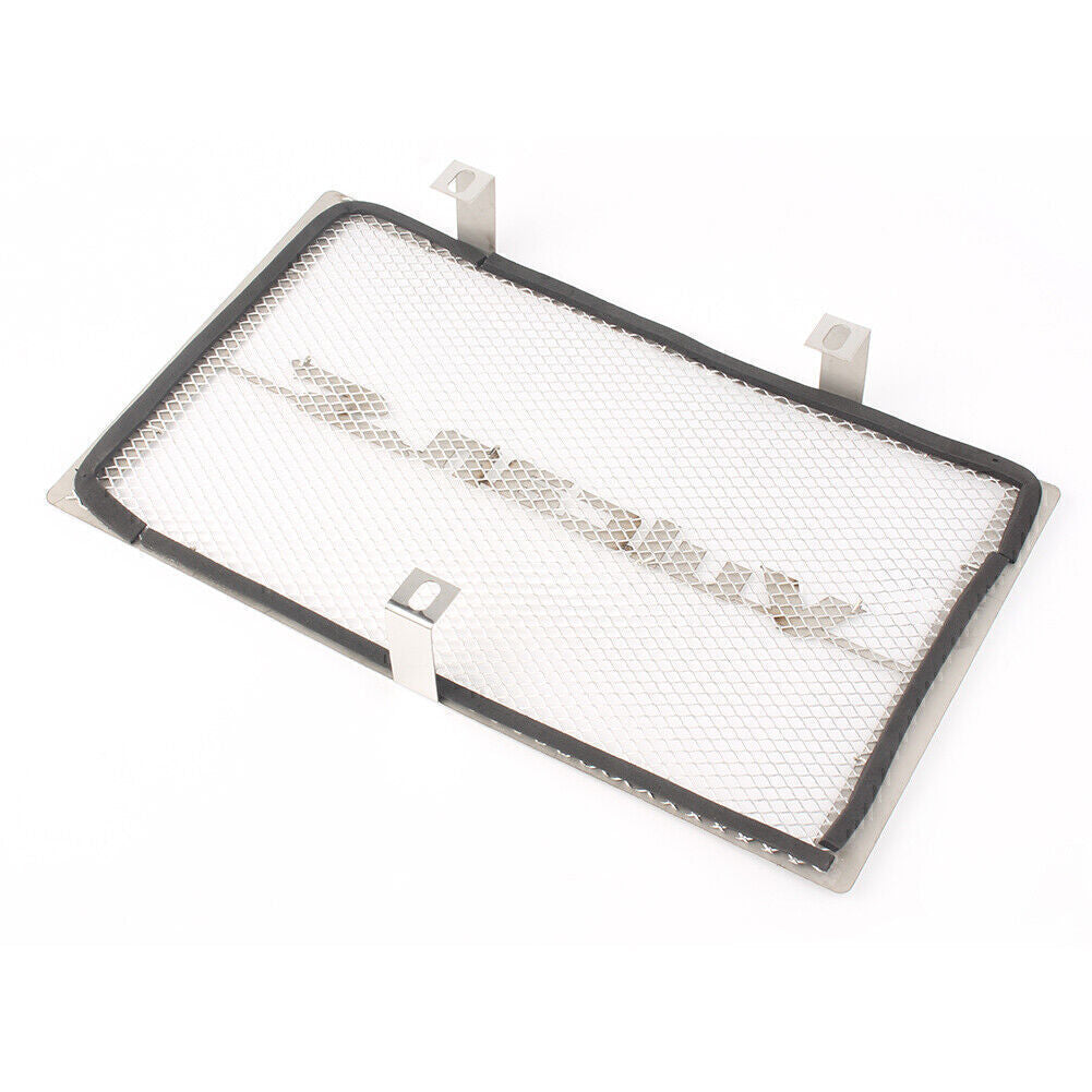 Silver Radiator Guard Grill Cover Protector Fits for Kawasaki Vulcans 2015-2018 2016 Q