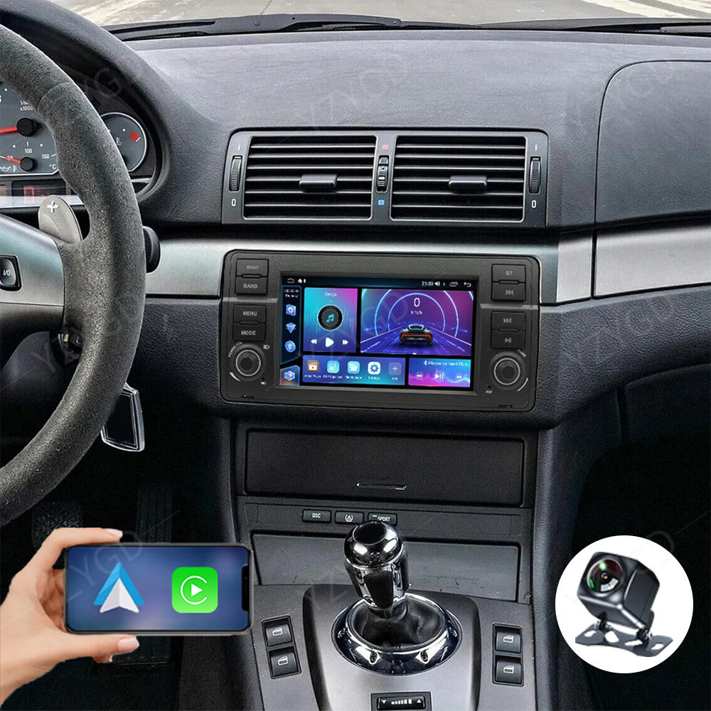 Android Auto CarPlay for BMW for Rover 75 1999-2005 Car Stereo Radio WiFi GPS Screen