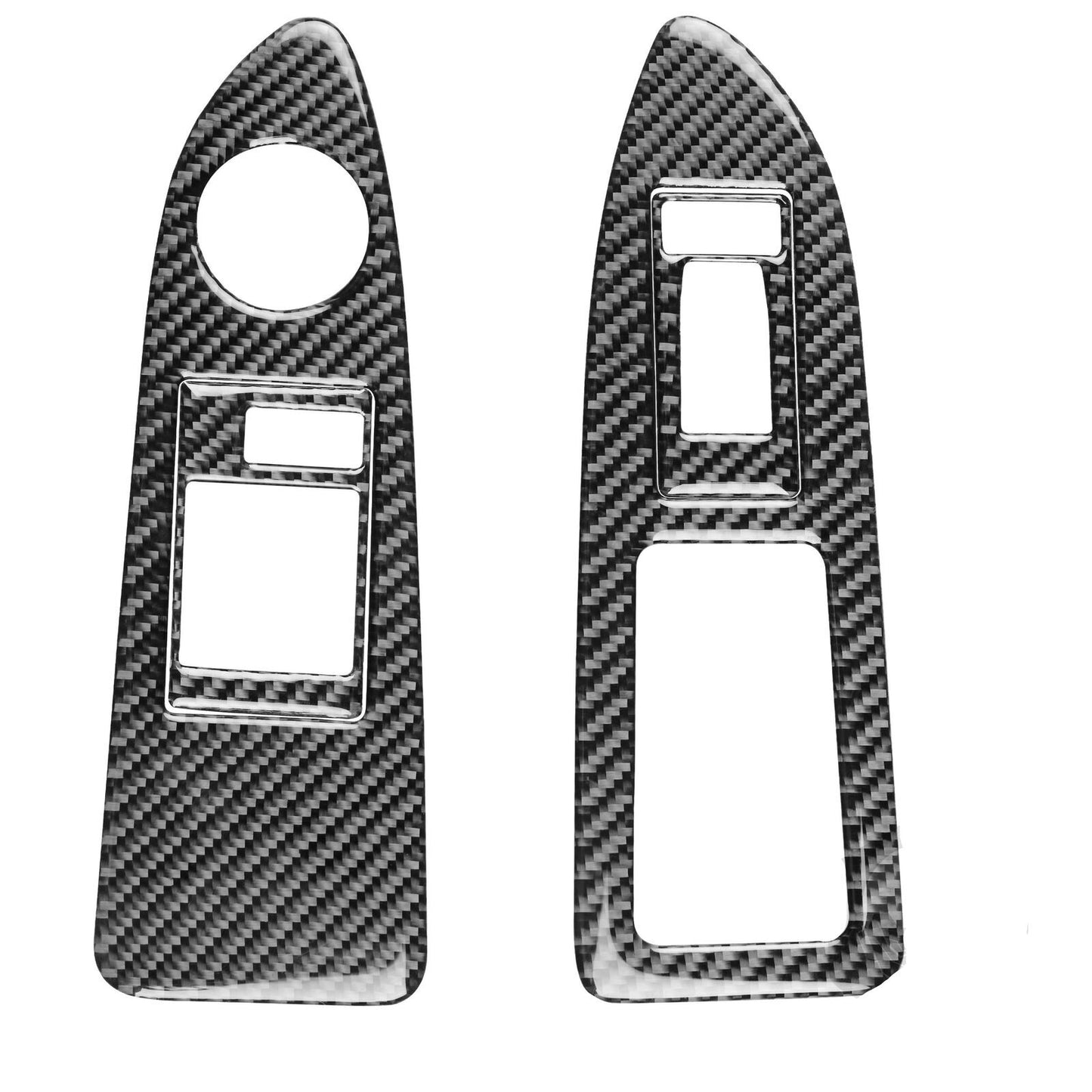 for Dodge for Challenger 2008-2014 Carbon Fiber Interior Window Control Cover Trim