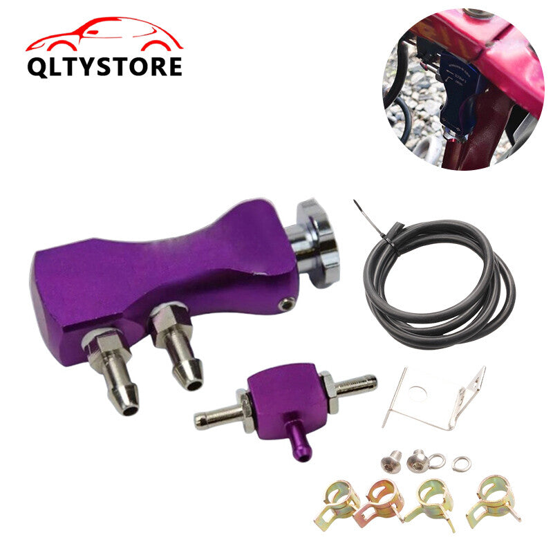 Adjustable Racing Universal Turbo 1-30 Psi Manual Boost Controller Kit Purple