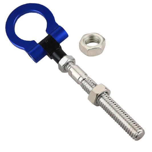 Folding Ring Blue Tow Hook for V-W Scirocco , for Jetta MK6 ,Sagitar ,Magotan , for Tiguan Q