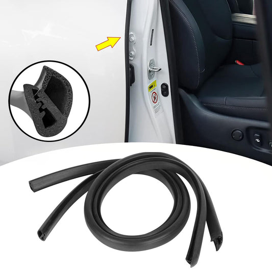 2PCS for Honda Car SUV B Pillar Door Seal Strip Weatherstrip Edge Mould Trim