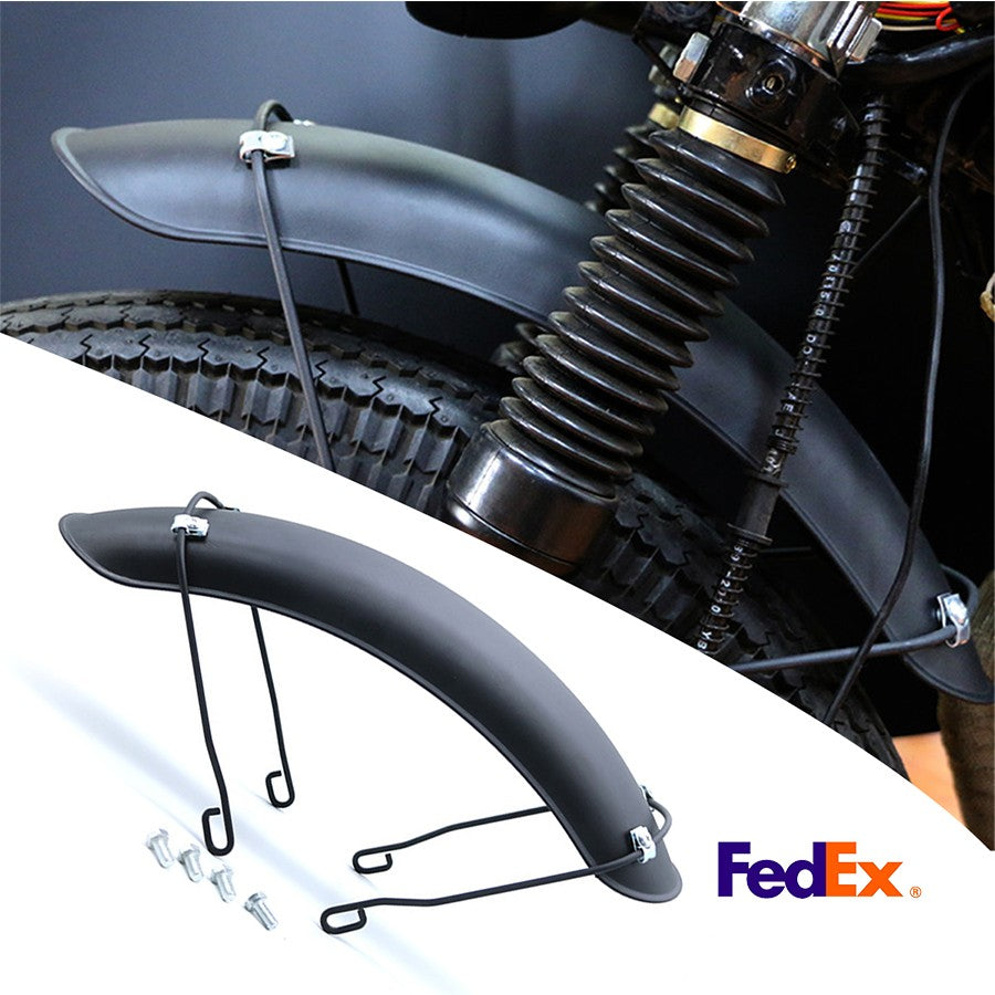 Matte Black Motorcycle Front Wheel Fender Metal Mudguard Guard Protection Metal Q