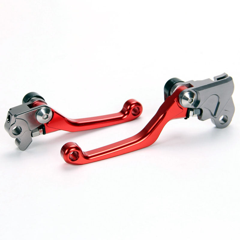 Red Off road dirtbike Brake Clutch Levers for Honde CRF250F 2019,2020,2021,2022