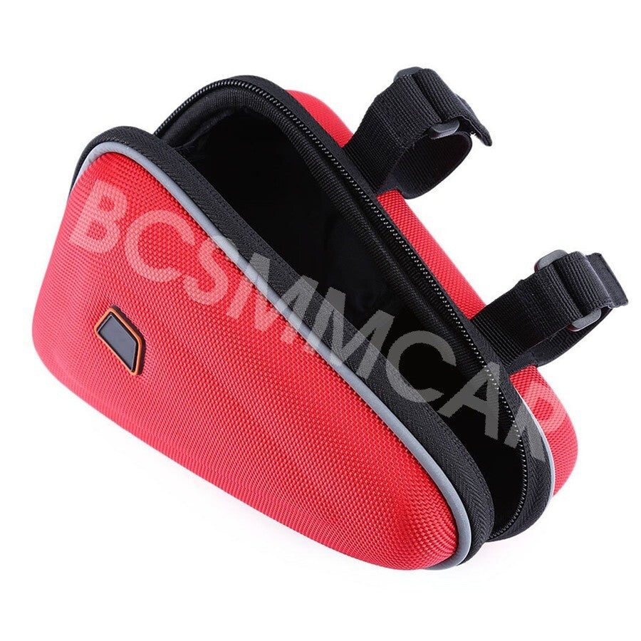Motorcycle Saddle Storage Bag Engine Guard Mount Case Pouch Bags Red Toolkit Q