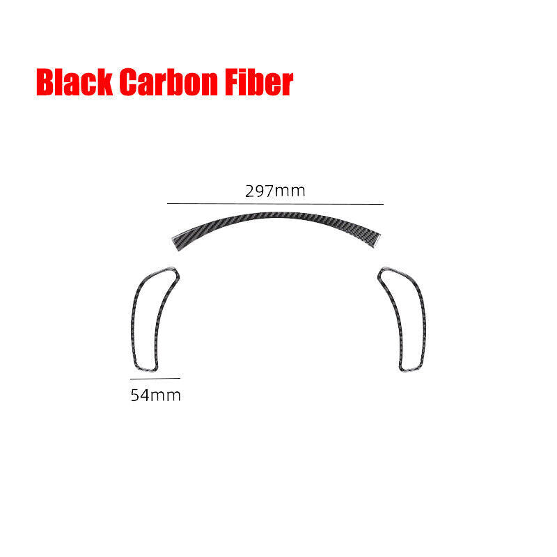 Carbon fiber car speedometer decorative sticker for Corvette C6 05-13- n