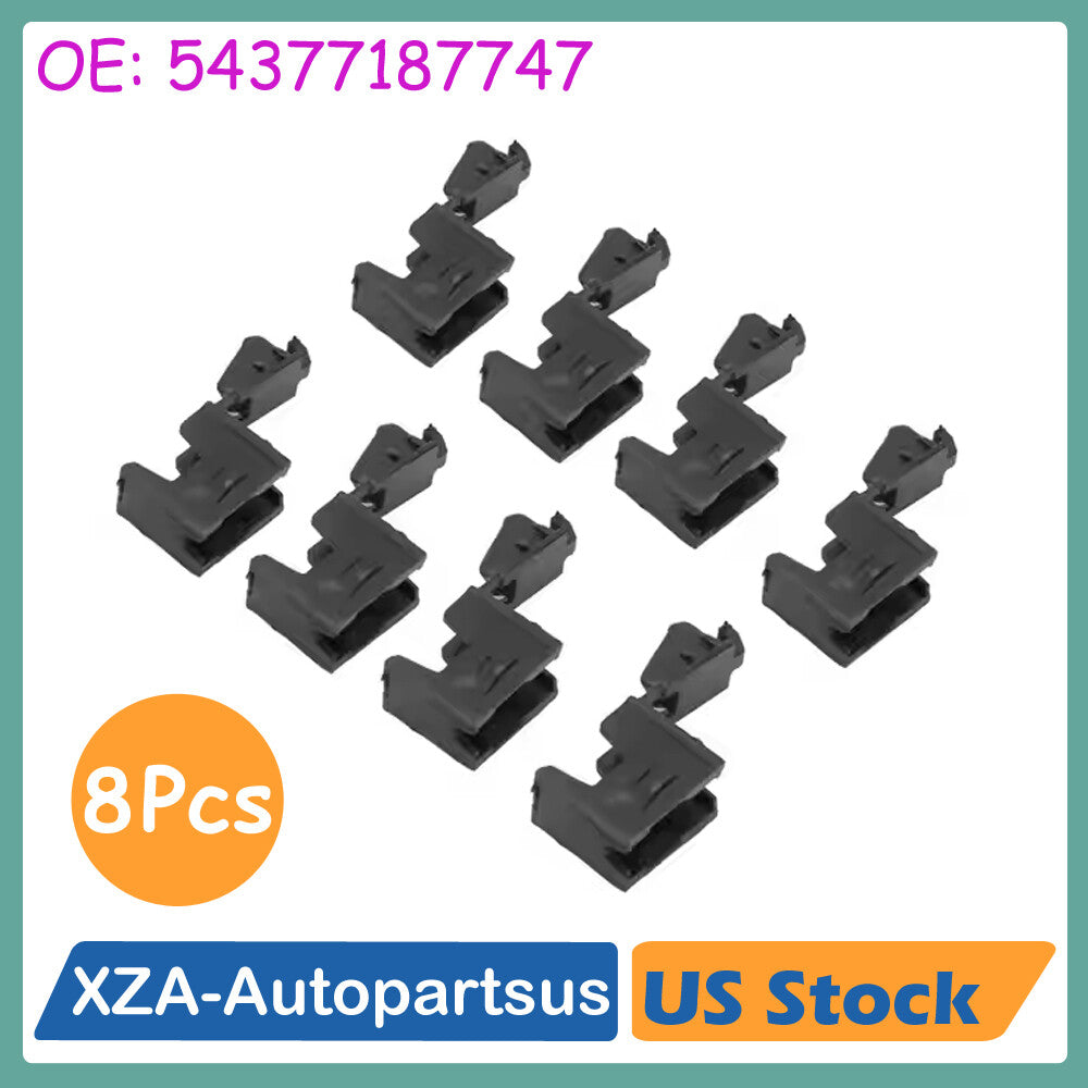 8Pcs Roof Rail Mounting Clips Kit for BMW A-Class 3 Series E93 M4 54377187747 Q