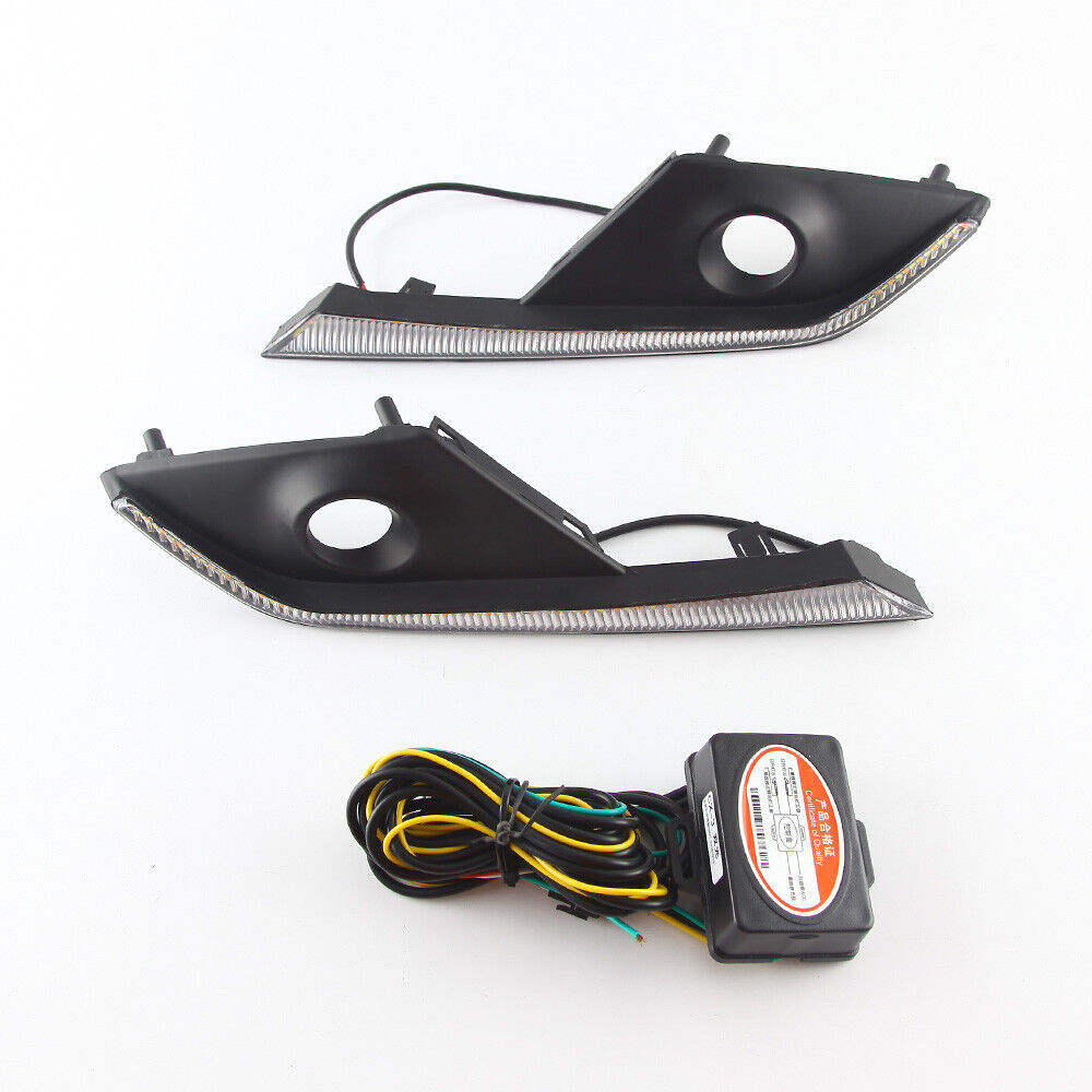 Double Fog Daytime Running Light DRL LED Day Light for Mazda CX-3 CX3 2016-2021 Q