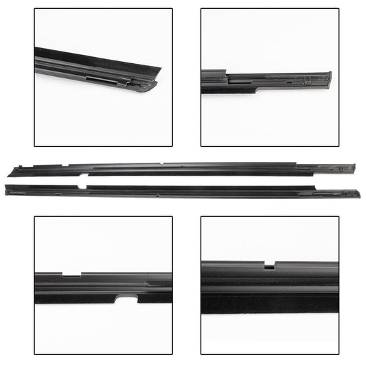 4x 5757A017 Outside Window Weatherstrip Seal Belt Molding for Mitsubishi Lancer