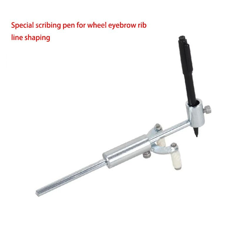 Adjustable Car Wheel Eyebrow Mark Scraper Auto Line Car Sheet Metal Repair Tools v