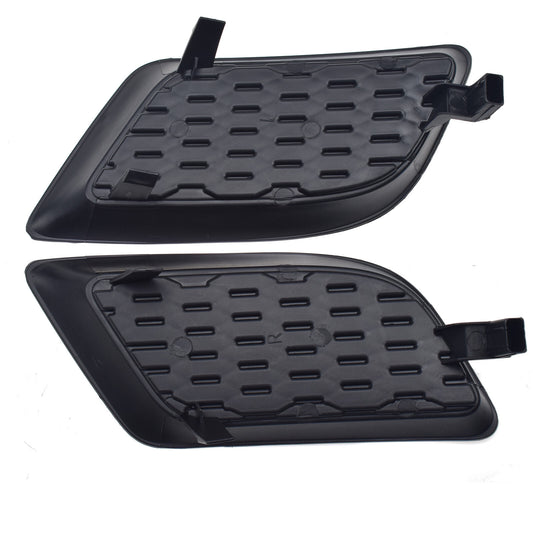 Front fog light covers for driver and passenger sides compatible with for Dodge chargers 2011-2014- n