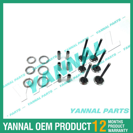 Brand new, valve kits for D1105 excavator engine parts.