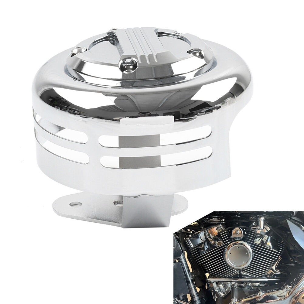 Horn Cover w/5 Hole Point Cover Kit for Harley Softail FXST Touring FLHT Dyna XL