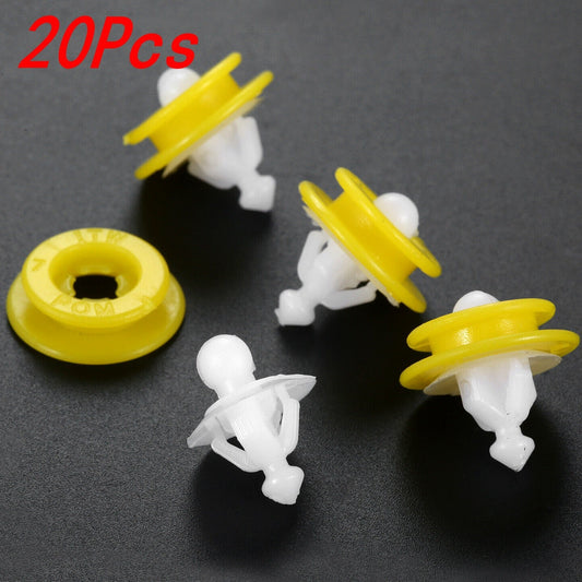 20pcs Fender Liner Retainer Clip 30698669 for Volvo C30 2008-2013