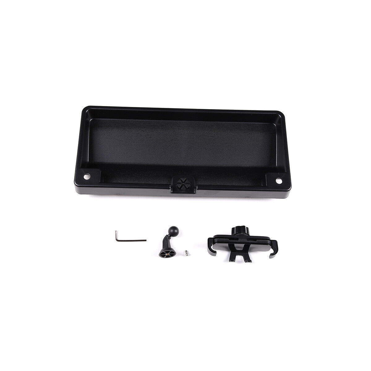ABS Red Center Dashboard GPS Navigation Frame Trim Cover for Honda Pilot 19-22- v