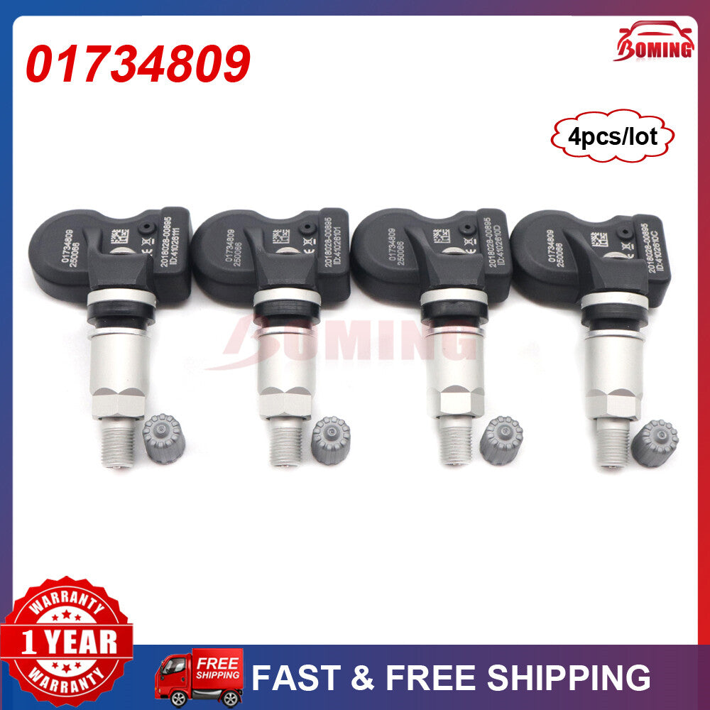 01734809 4PCS TPMS Tire Pressure Sensor for Geely Emgrand EV450 Vision