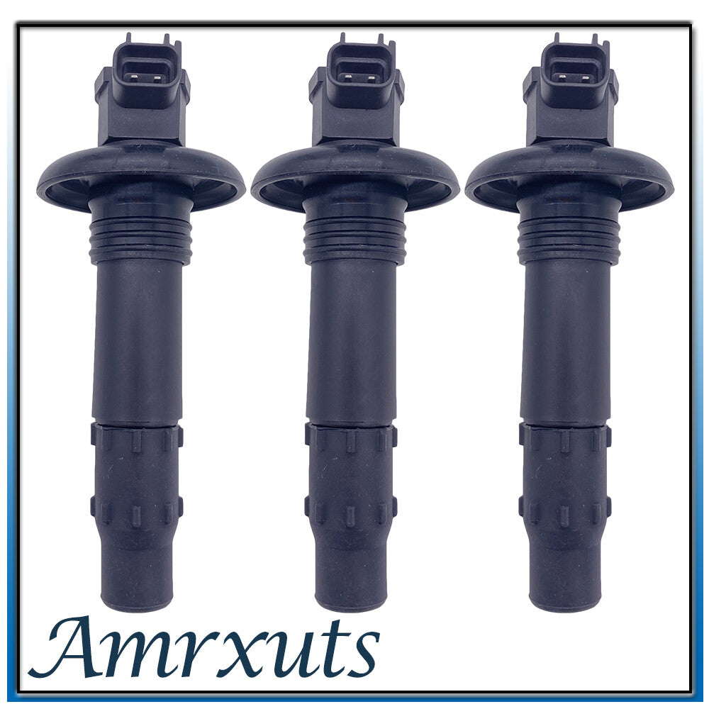 3 Ignition Coils 420664020 for SeaDoo GTX RXP GTI GTS WAKE 155 215 255 4- n