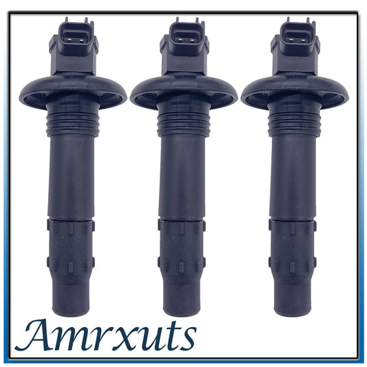 3 Ignition Coils 420664020 for SeaDoo GTX RXP GTI GTS WAKE 155 215 255 4- n