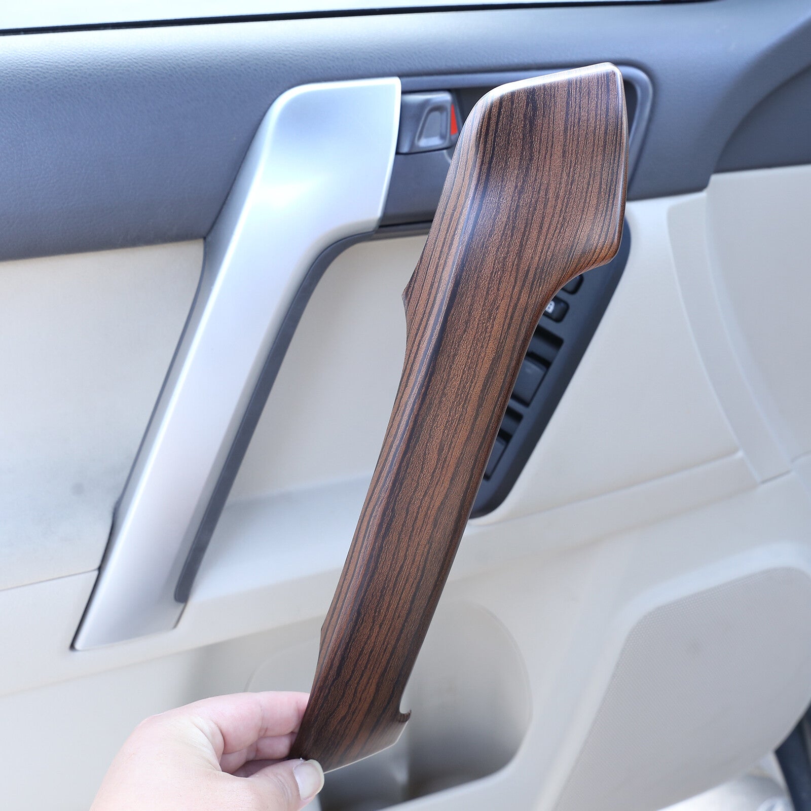 for Mazda MX-5 Miata ND Interior Gear Transmission Trim Cover 2016-23 Carbon Fiber ABS- v