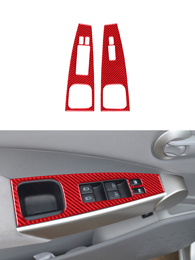 Suitable for Tandra 2022-2023 carbon fiber ABS electric for seat adjustment blade decoration- v