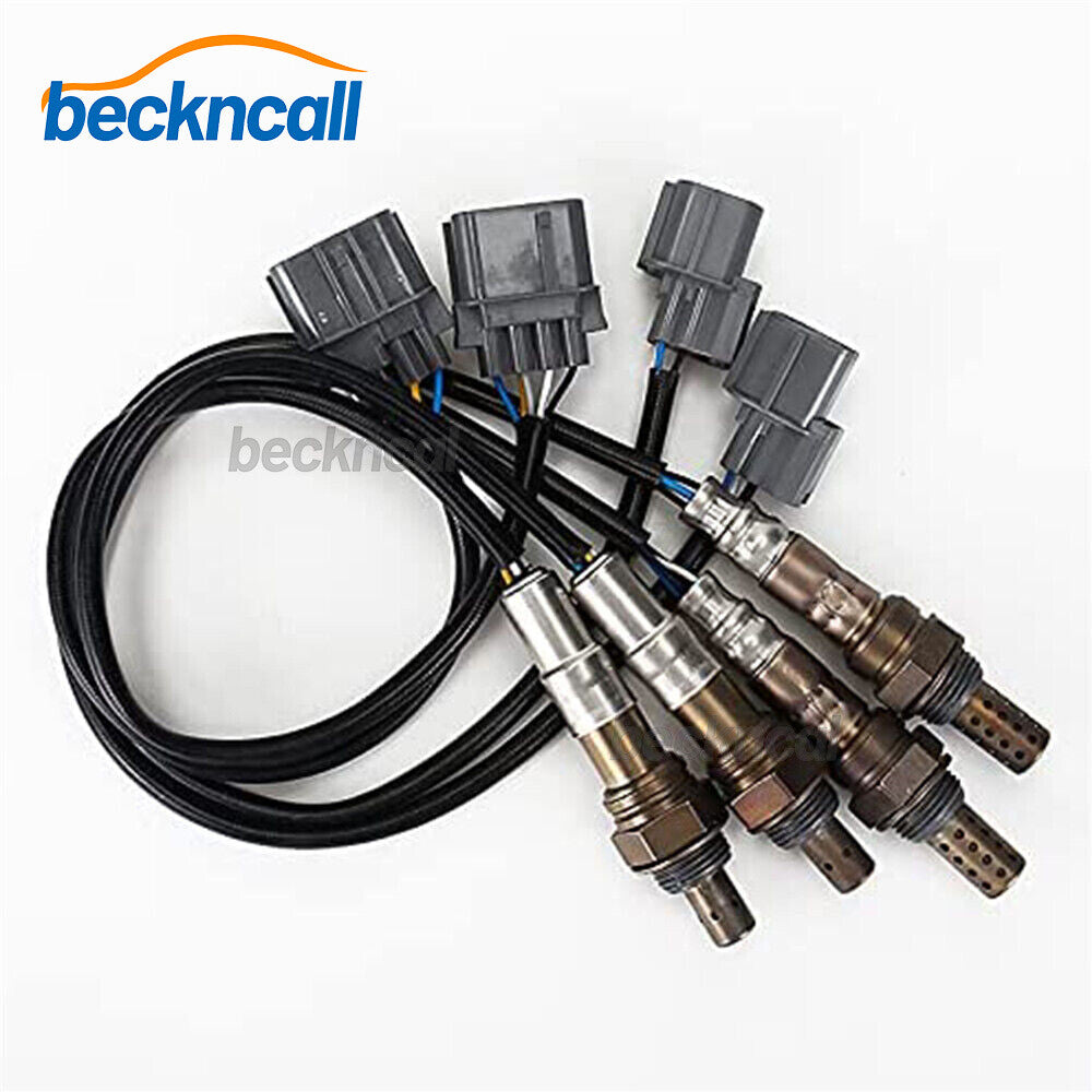 4PCS Oxygen O2 Sensor For 2005-2008 for Honda Pilot Ridgeline Accord Odyssey V6 3.5L