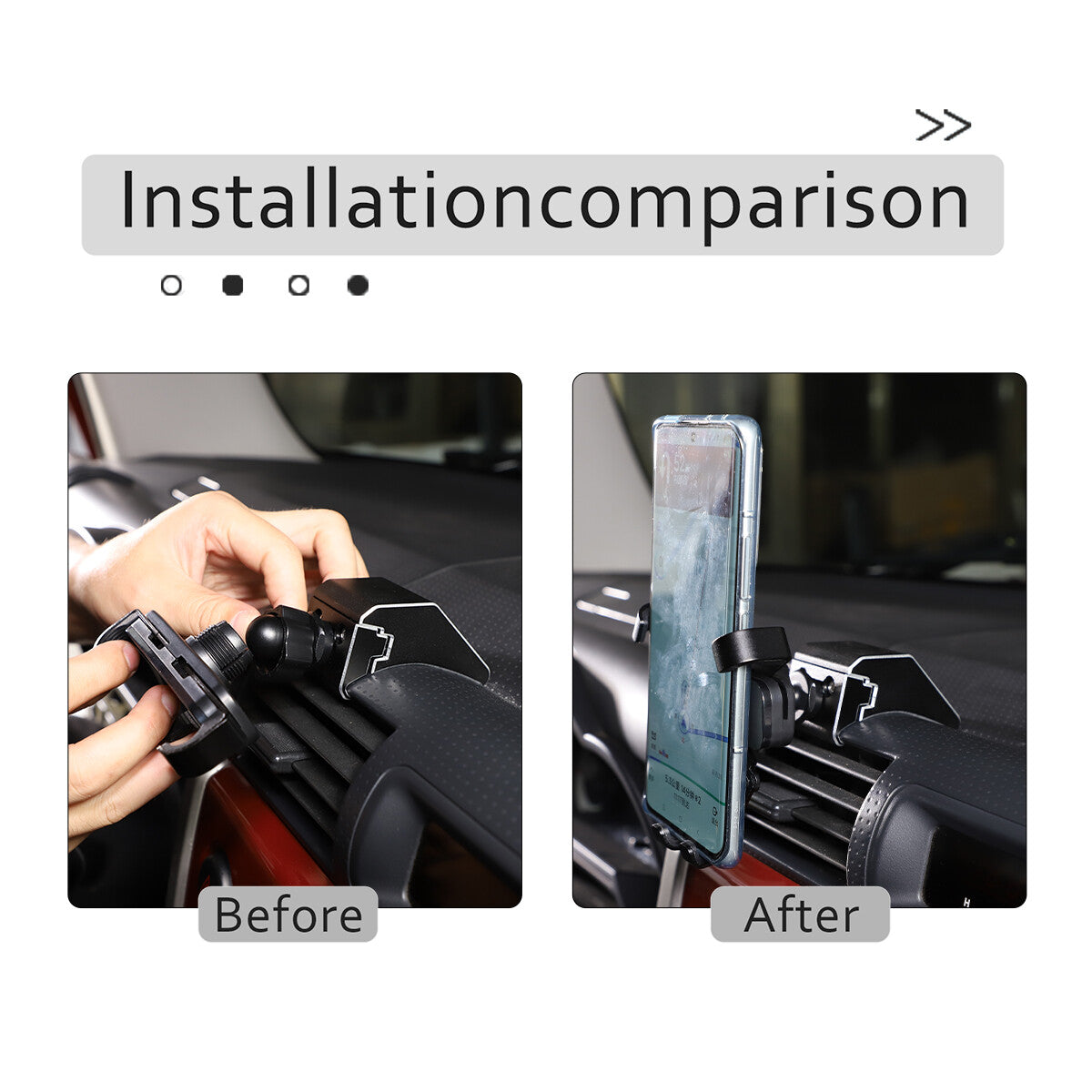 Oak exterior rear vent decorative panel cover decoration suitable for Maverick 2022-23- v