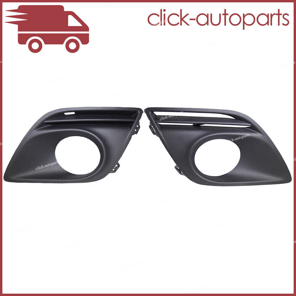 Pair Front Left  Right Fog light Cover Fit for Volvo XC60 2010 2011 2012 13