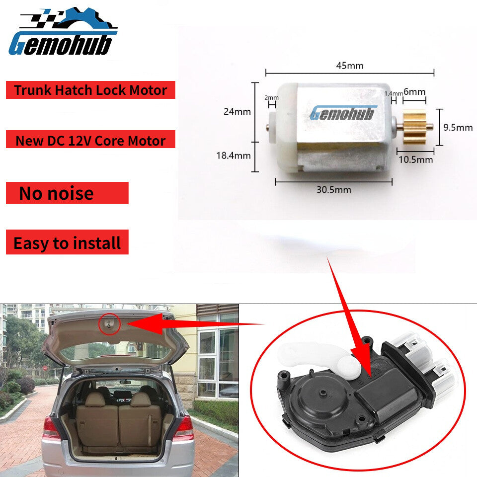 1PC New Tailgate Lock Actuator for 2005-2012 for Renault Clio MK3 Hatchback