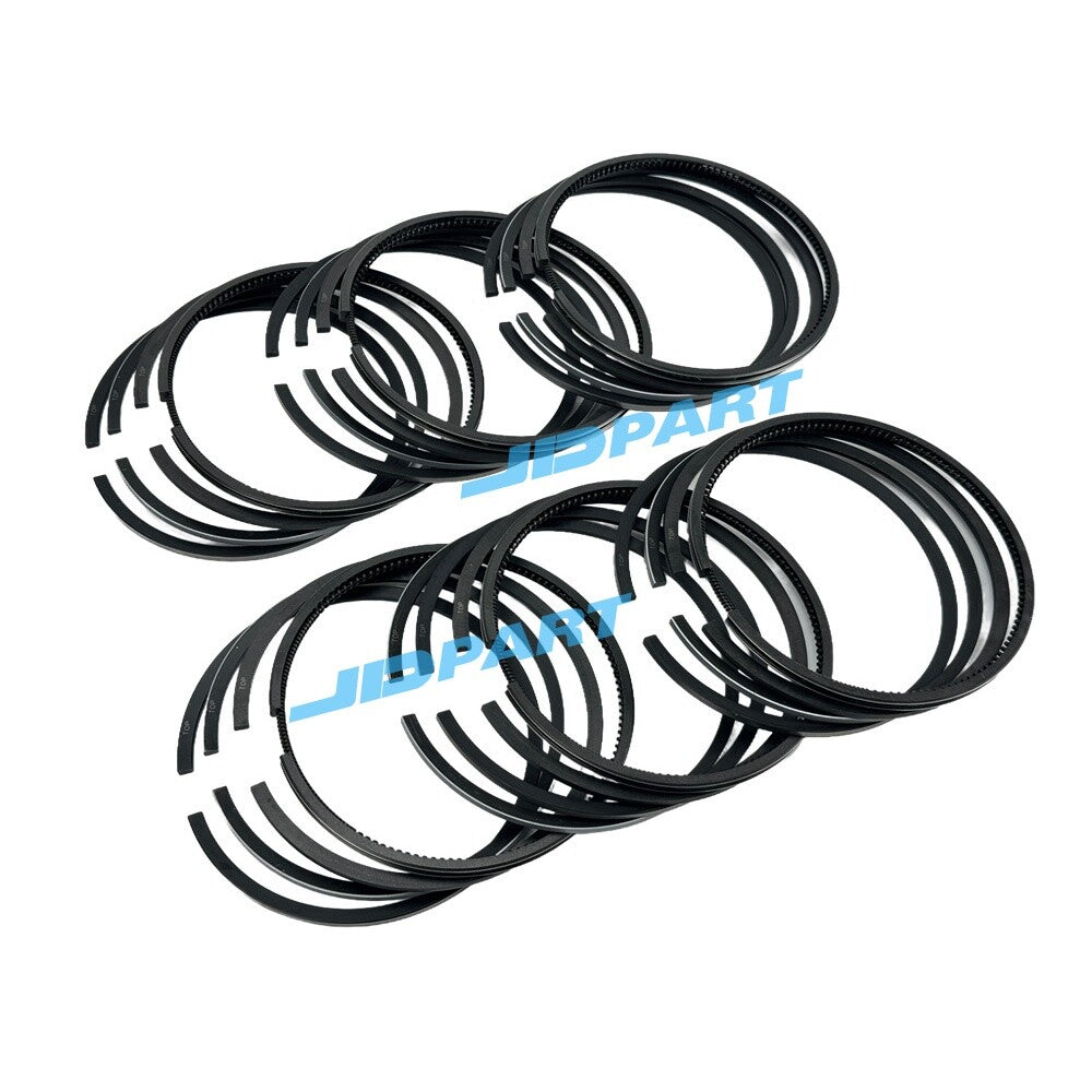 6-piece BF6L913 Piston Ring Set 04151059 for Deutz Excavator Engine Parts